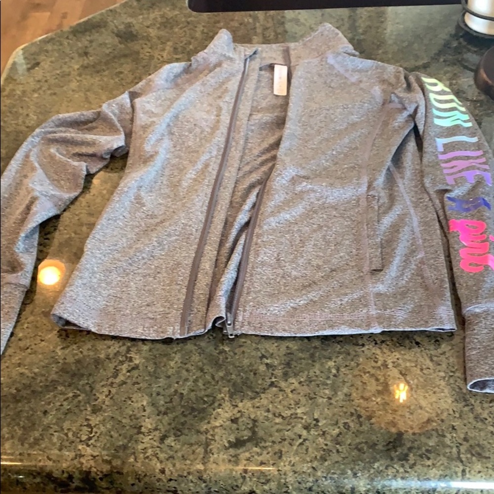 Athletic zip up